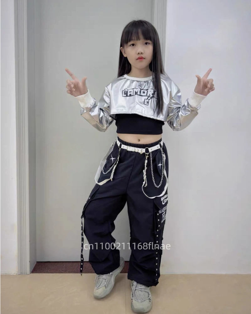 Street Fashion Model - Sukienka do tańca jazzowego dla dziewczynki,