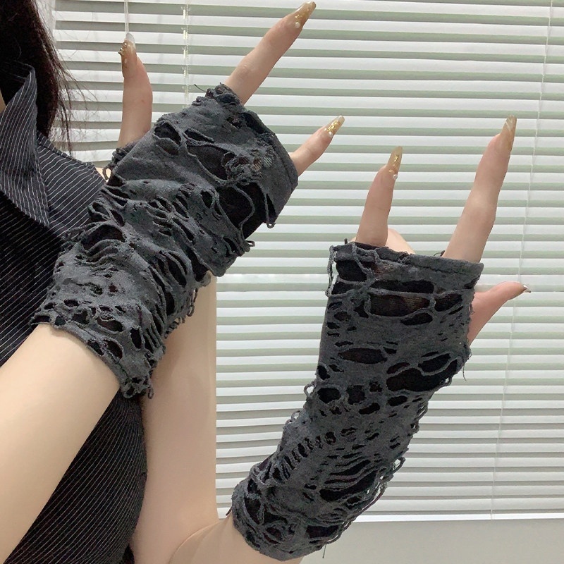 Street Fashion Gloves - Rękawki ochronne na ramiona z siateczki