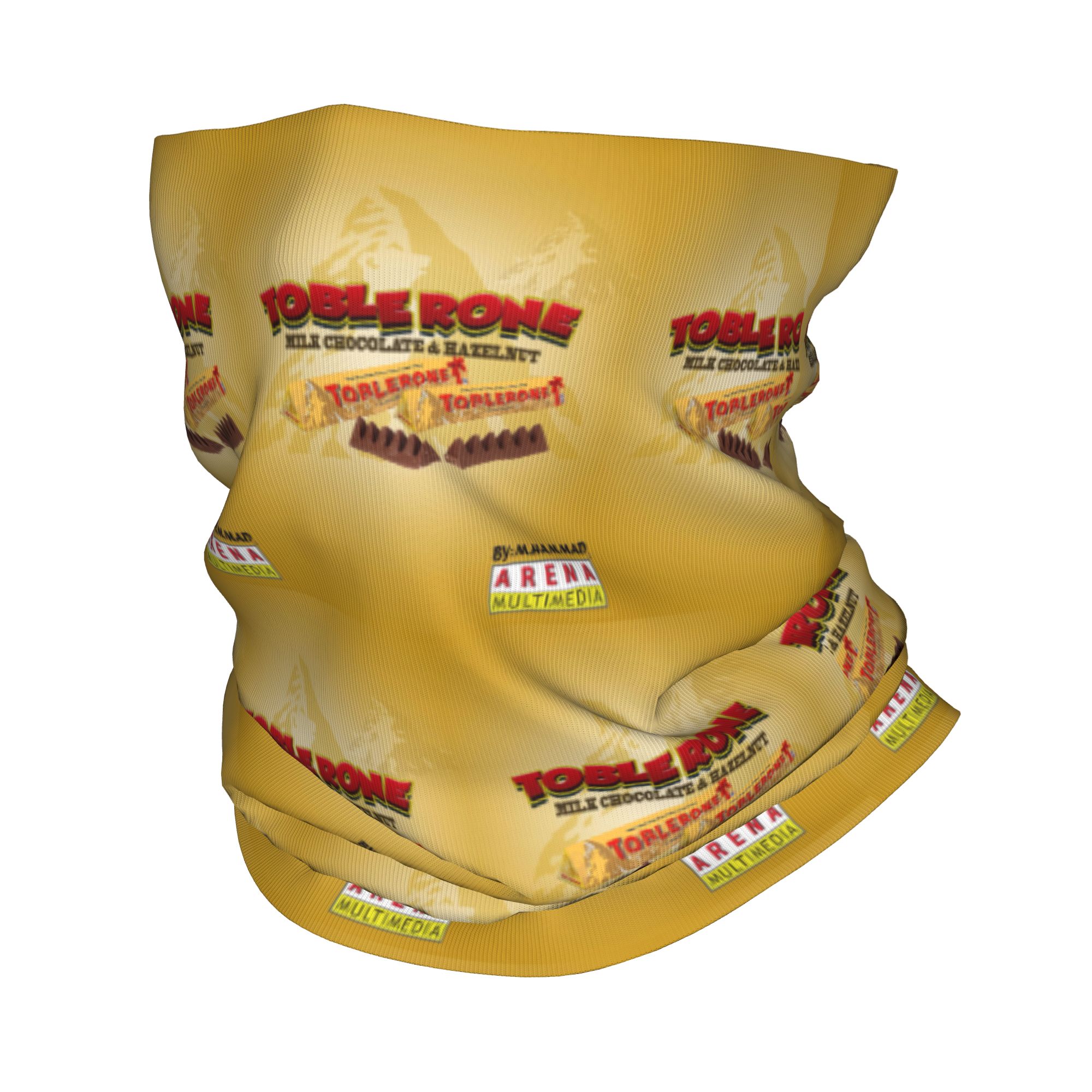 Balaclava Face Mask - Czekolada Toblerone 1959 Tim Print Bandana
