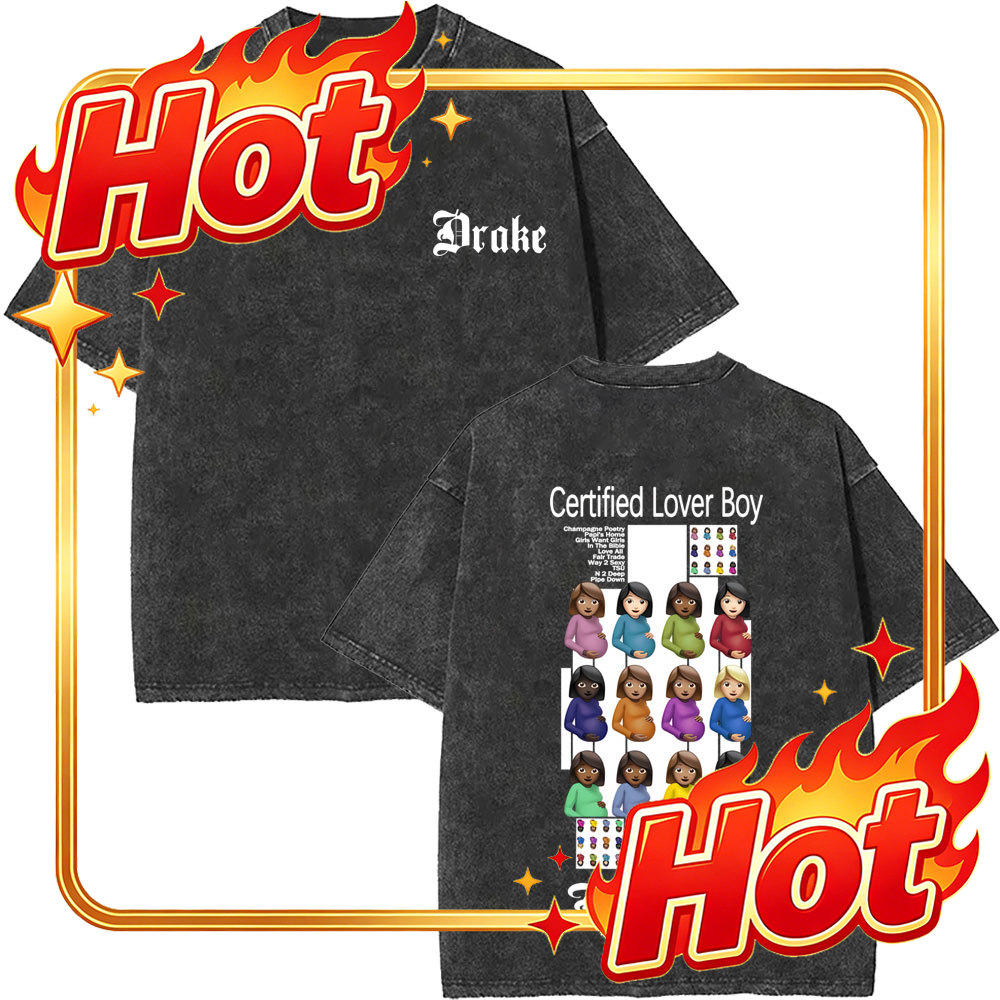 Street Fashion Loverboy - Koszulka z grafiką albumu Certified Lover