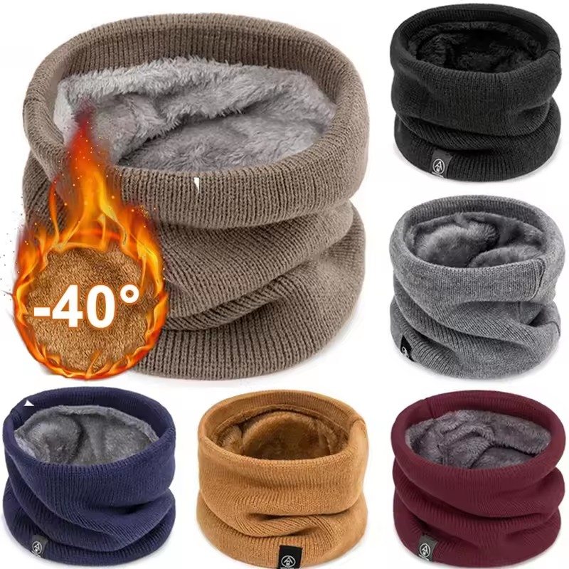 Street Fashion Gloves - Miękki dzianinowy ocieplacz na szyję, sportowy