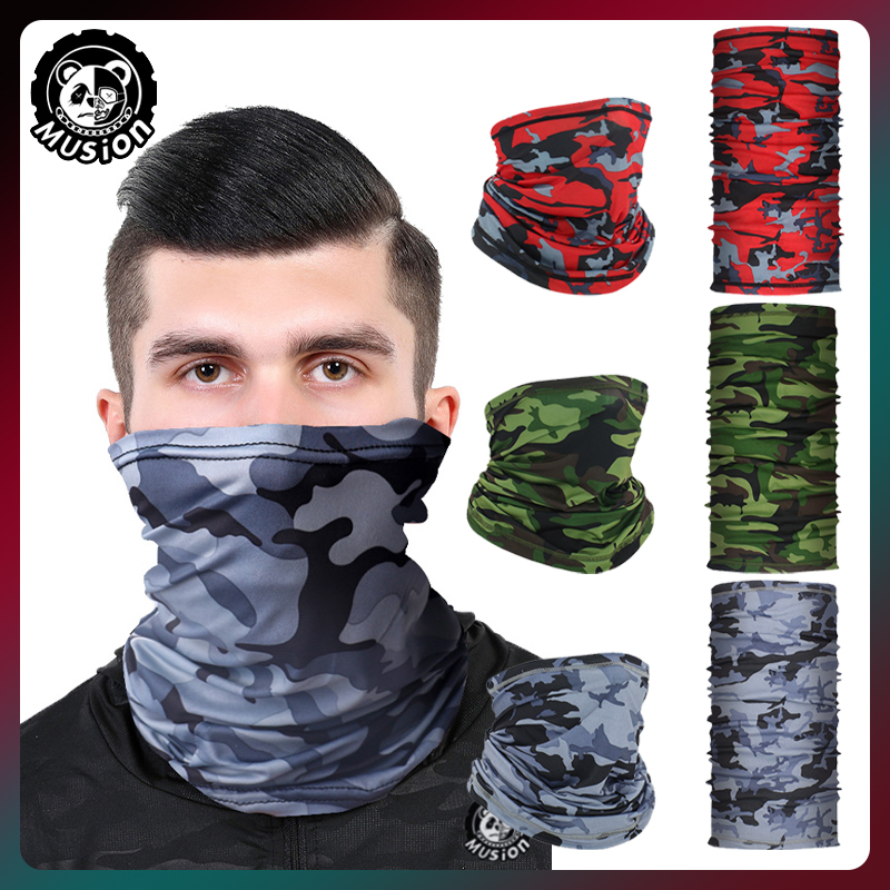 Balaclava Face Mask - Kominiarka rowerowa z tubą Musion, maska