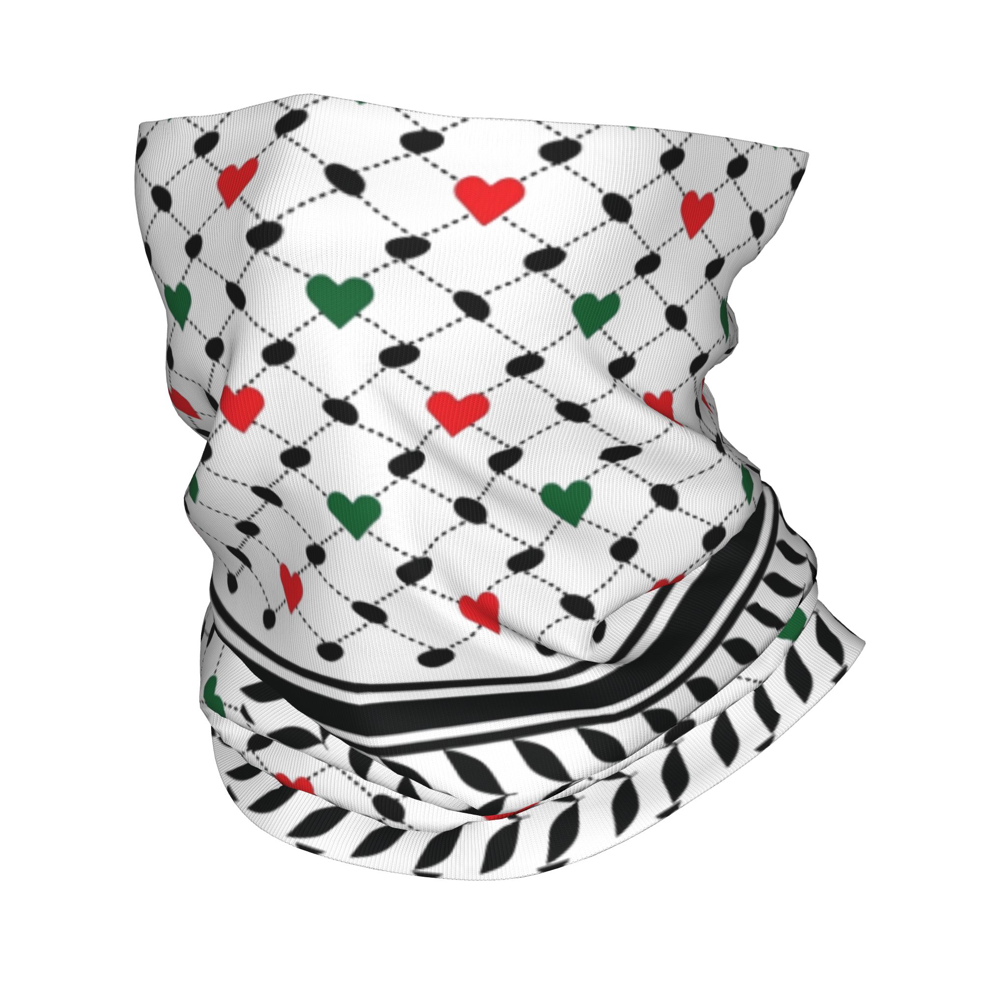 Balaclava Face Mask - Palestyna Palestyńska Keffiyeh Bandana Ochraniacz na