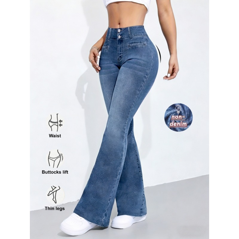 Street Fashion Shanghai - Nowe damskie spodnie typu flare z