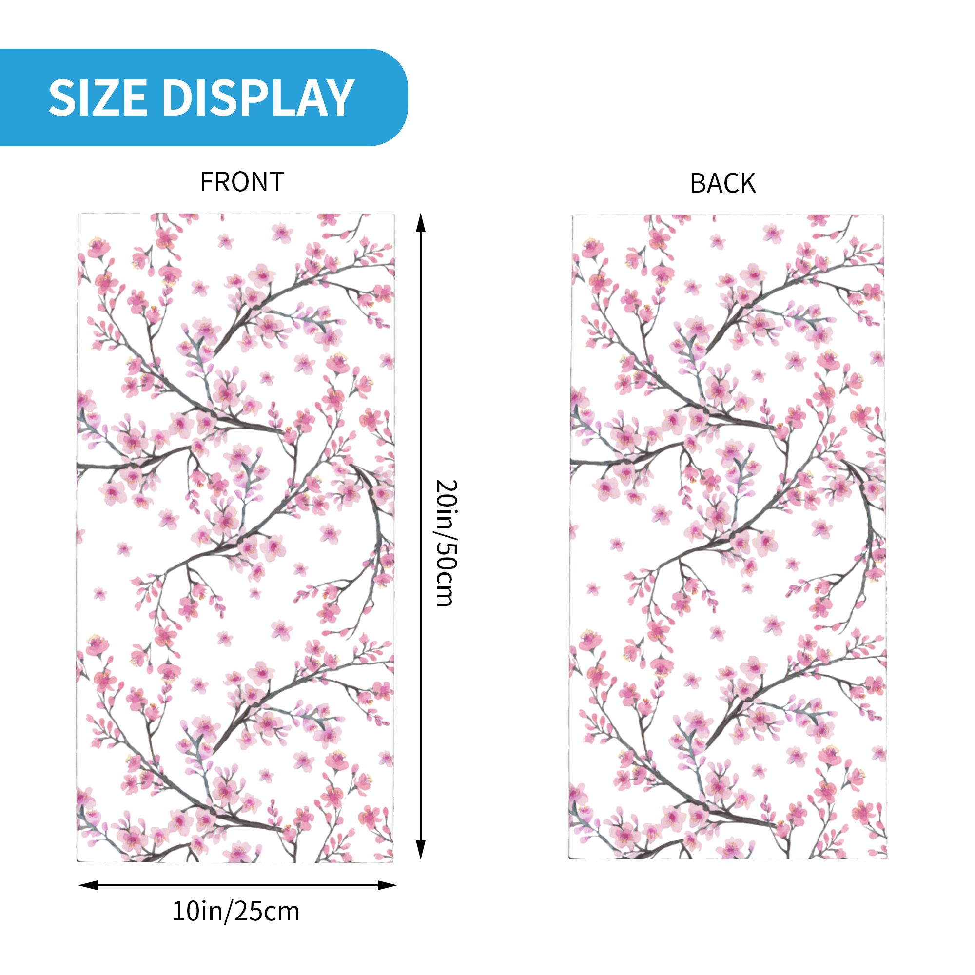 Japońskie kwiaty wiśni Sakura  – Balaclava Face Mask recenzja i cena