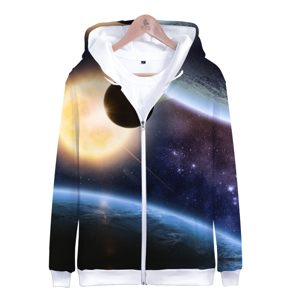 Bluzy z kapturem Coat Star Spa – Street Fashion Zip Up Hoodie recenzja i cena