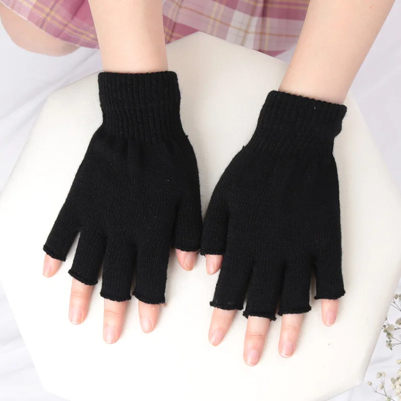 Czarne rękawiczki bez palców u – Street Fashion Gloves recenzja i cena