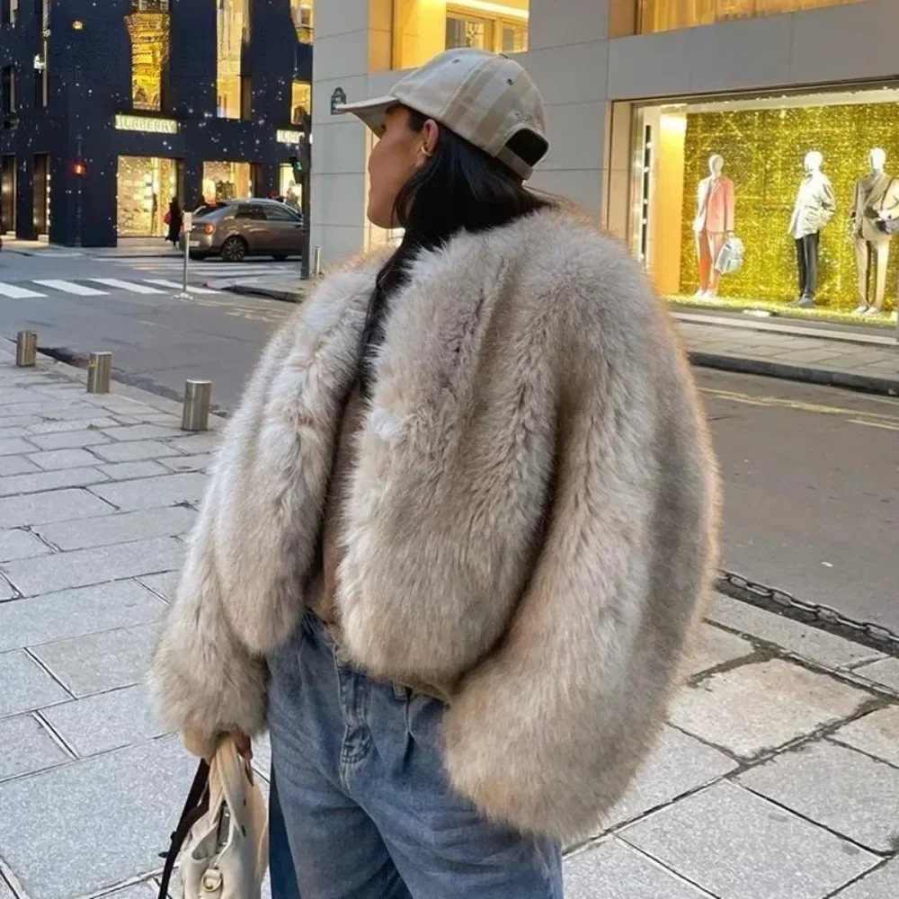 OFTBUY Kurtka ze sztucznego fu – Street Fashion Week recenzja i cena