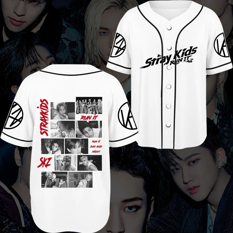 2026 Kpop STRAYKIDS Run It Wor – Street Fashion Jersey recenzja i cena