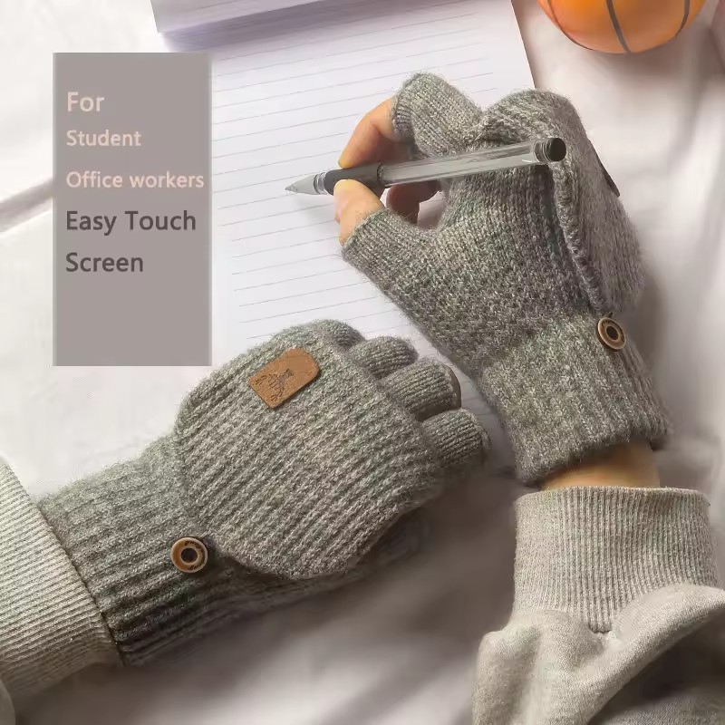 Rękawiczki bez palców z dziani – Street Fashion Gloves recenzja i cena