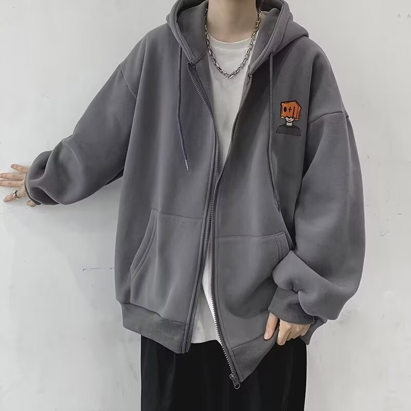 Męska bluza z kapturem High St – Street Fashion Zip Up Hoodie recenzja i cena