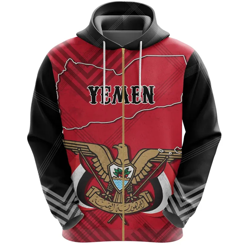 Vintage męska bluza z kapturem – Street Fashion Zip Up Hoodie recenzja i cena