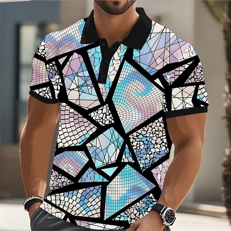 Męska koszulka polo golfowa z  – Street Fashion Shanghai recenzja i cena