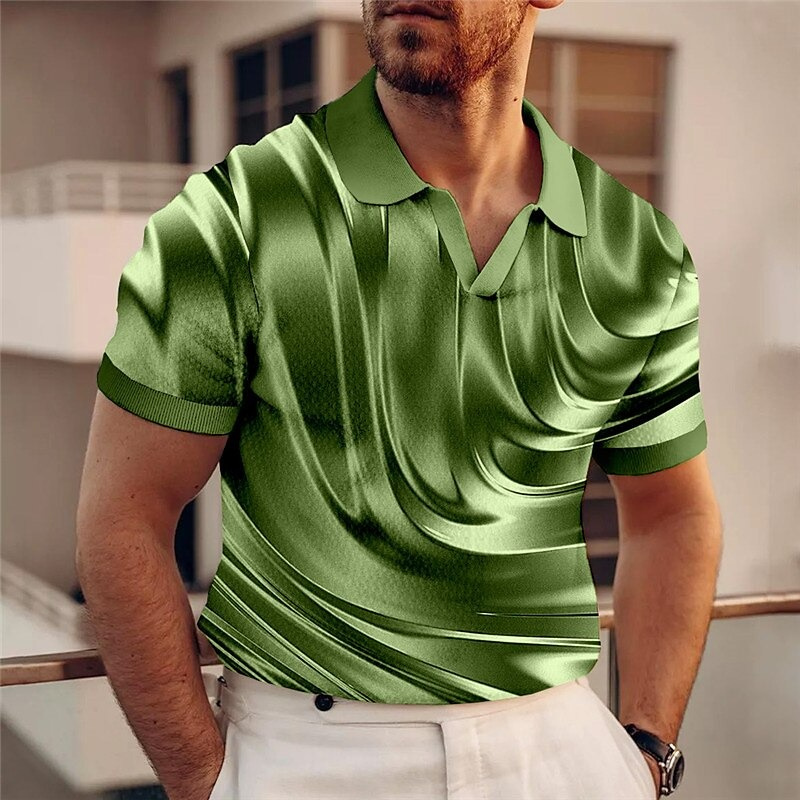 Męska koszulka polo golfowa z  – Street Fashion Shanghai recenzja i cena