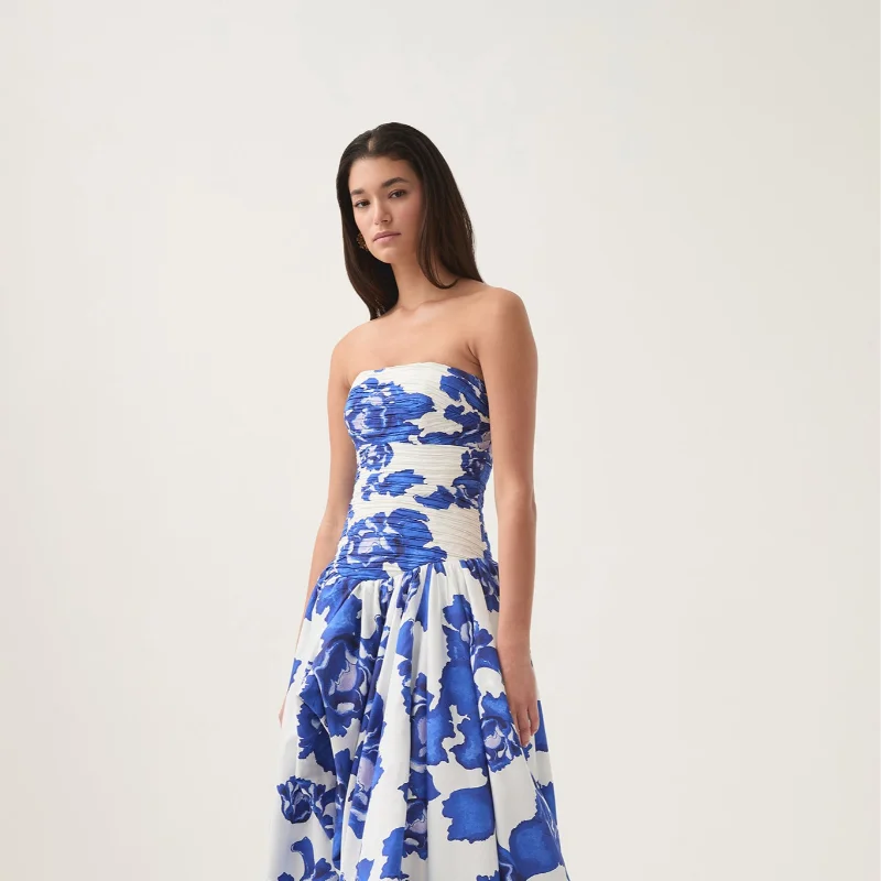 Luksusowa drukowana sukienka m – Street Fashion Ladies recenzja i cena