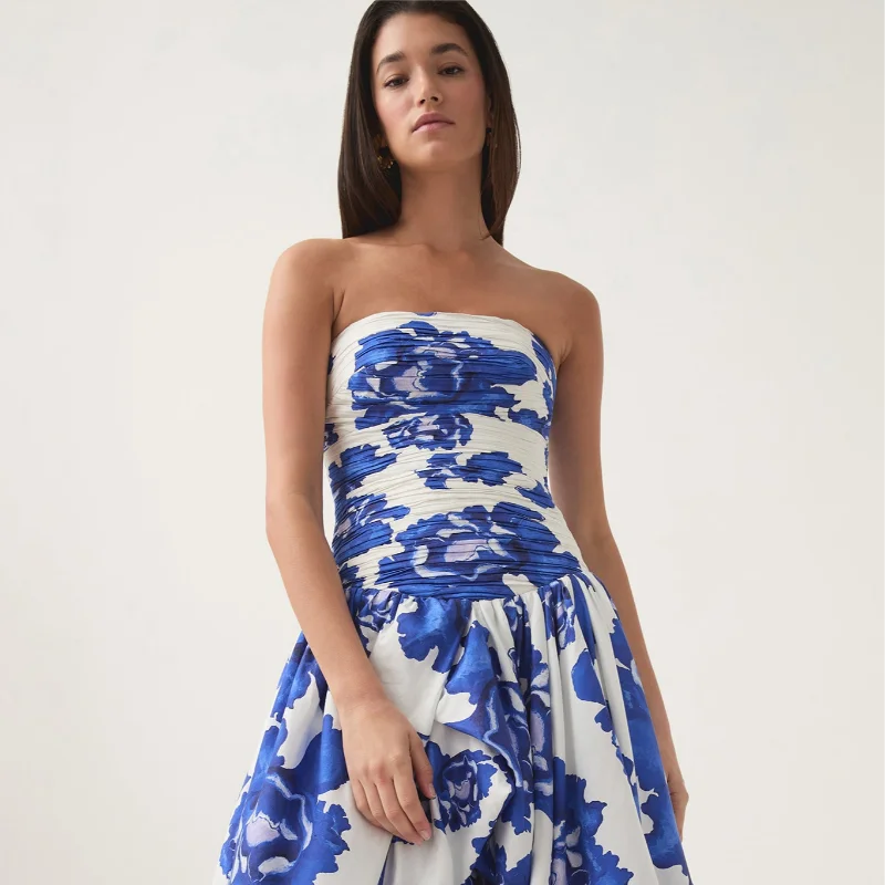 Luksusowa drukowana sukienka m – Street Fashion Ladies recenzja i cena