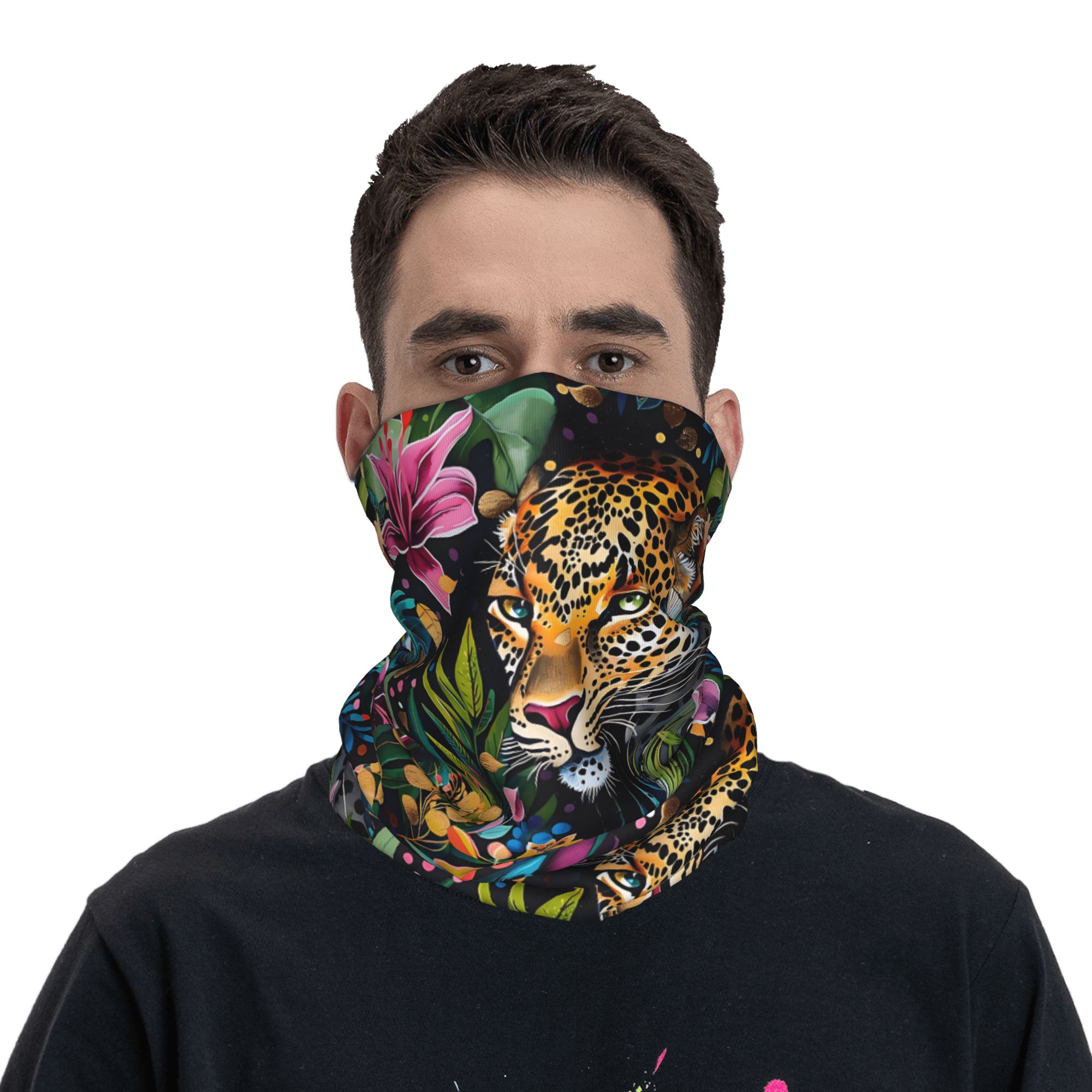 Kominiarka w panterkę i tropik – Balaclava Face Mask recenzja i cena