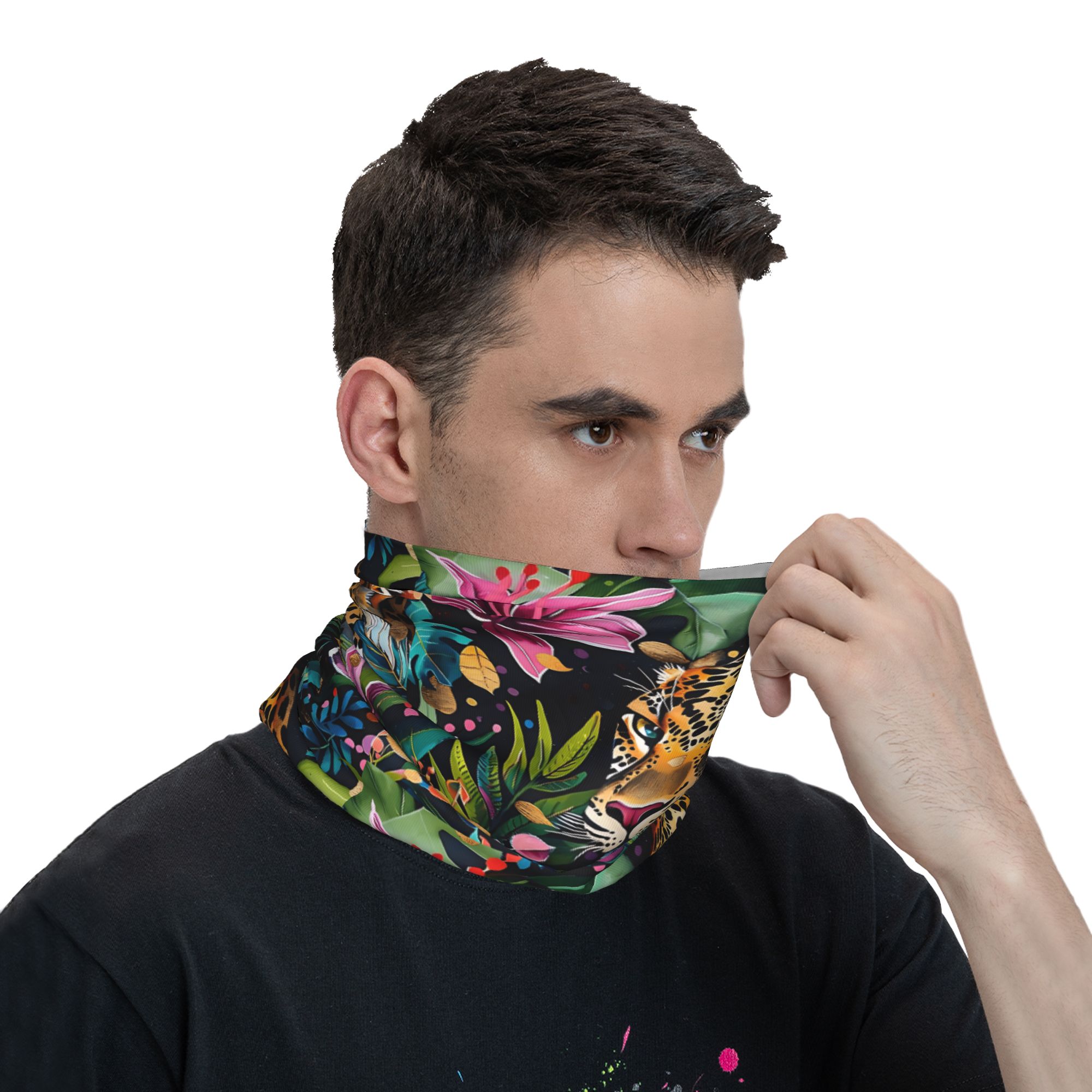 Kominiarka w panterkę i tropik – Balaclava Face Mask recenzja i cena