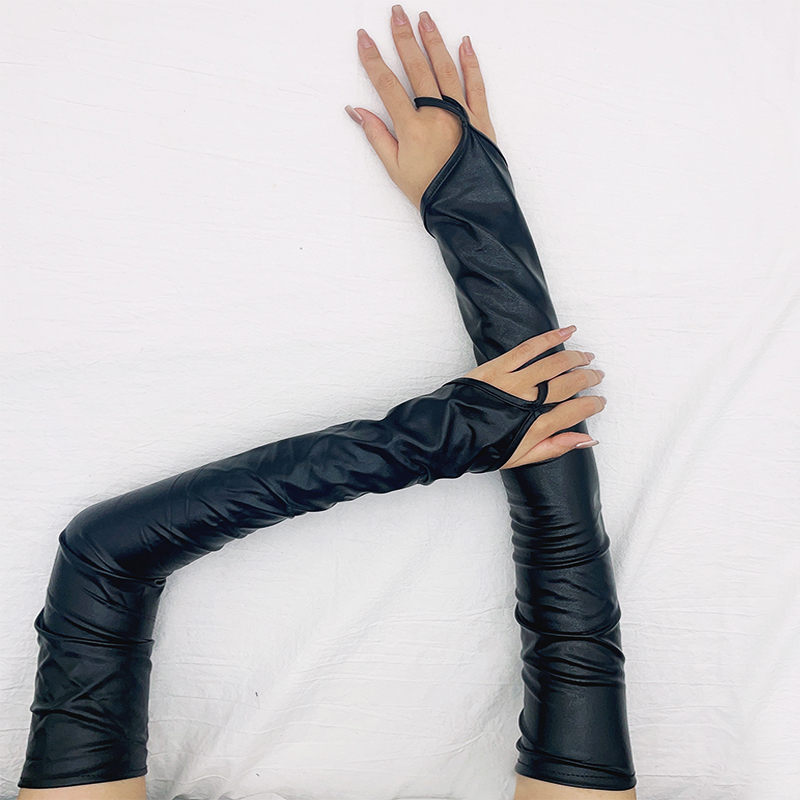 Lakierowane skórzane haczyki d – Street Fashion Gloves recenzja i cena