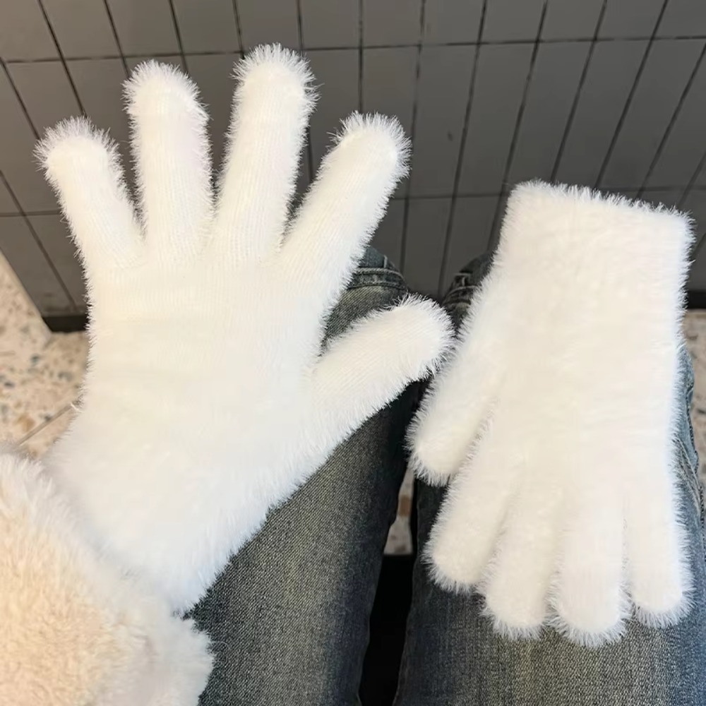 Modne, grube, futrzane rękawic – Street Fashion Gloves recenzja i cena