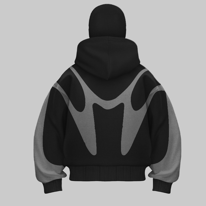Retro Printed Devil Pattern Do – Street Fashion Zip Up Hoodie recenzja i cena
