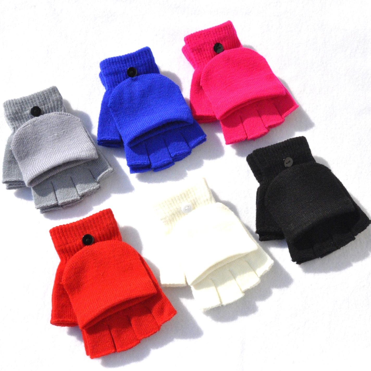 Dzianinowe rękawiczki z klapką – Street Fashion Gloves recenzja i cena