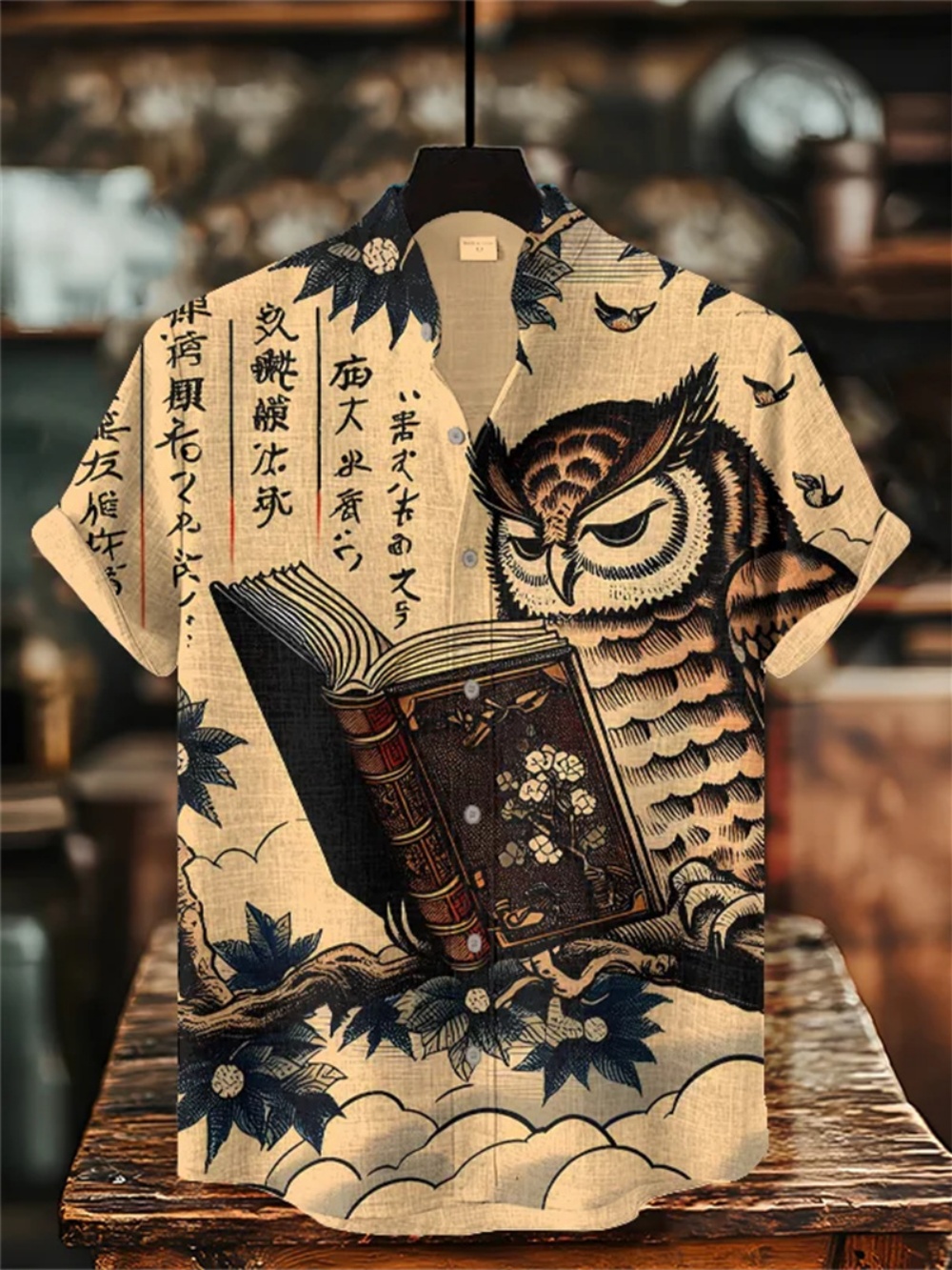 Męska letnia lniana koszula z  – Street Fashion Shanghai recenzja i cena