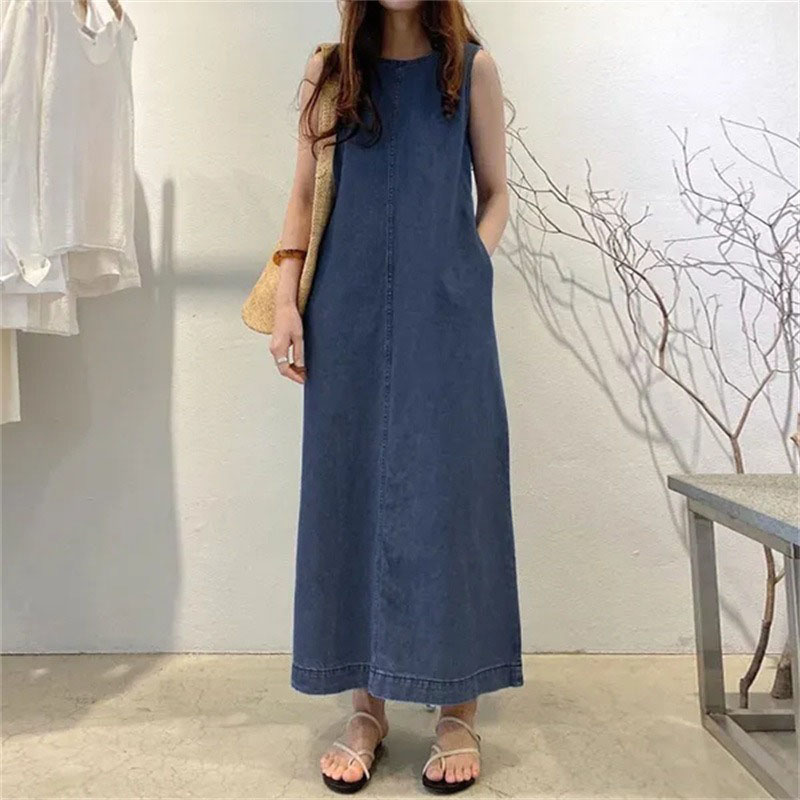 Modna długa sukienka z okrągły – Street Fashion Shanghai recenzja i cena