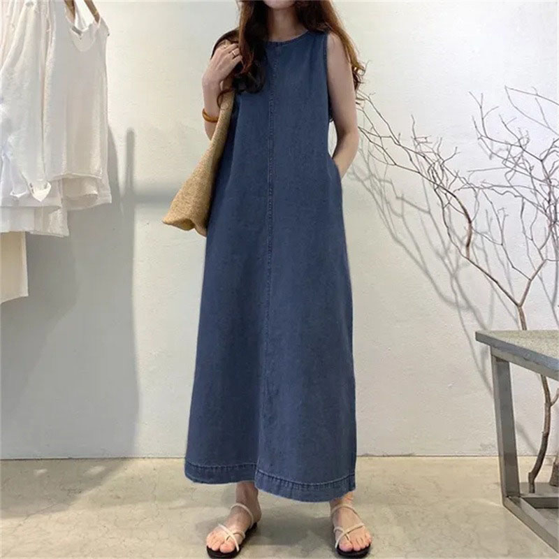 Modna długa sukienka z okrągły – Street Fashion Shanghai recenzja i cena