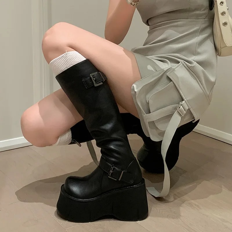 Damskie kozaki za kolano Klasy – Street Fashion Style Youtube recenzja i cena