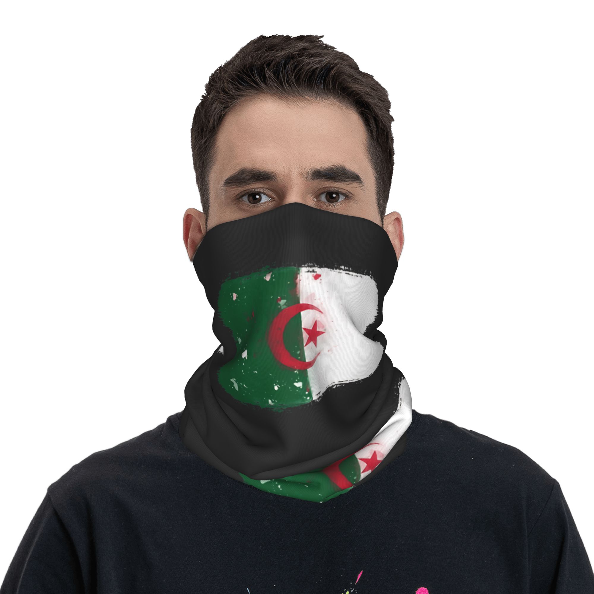 Bandana z flagą Algierii Retro – Balaclava Face Mask recenzja i cena