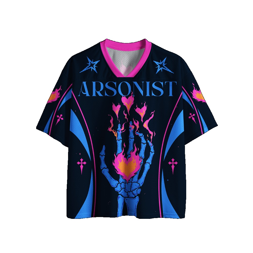 Gotycka koszulka piłkarska z n – Street Fashion Jersey recenzja i cena