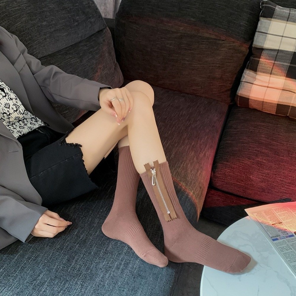 Modne skarpety do połowy łydki – Street Fashion Style Youtube recenzja i cena